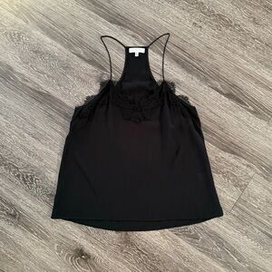 Cami NYC The Racer Top in black, size S
